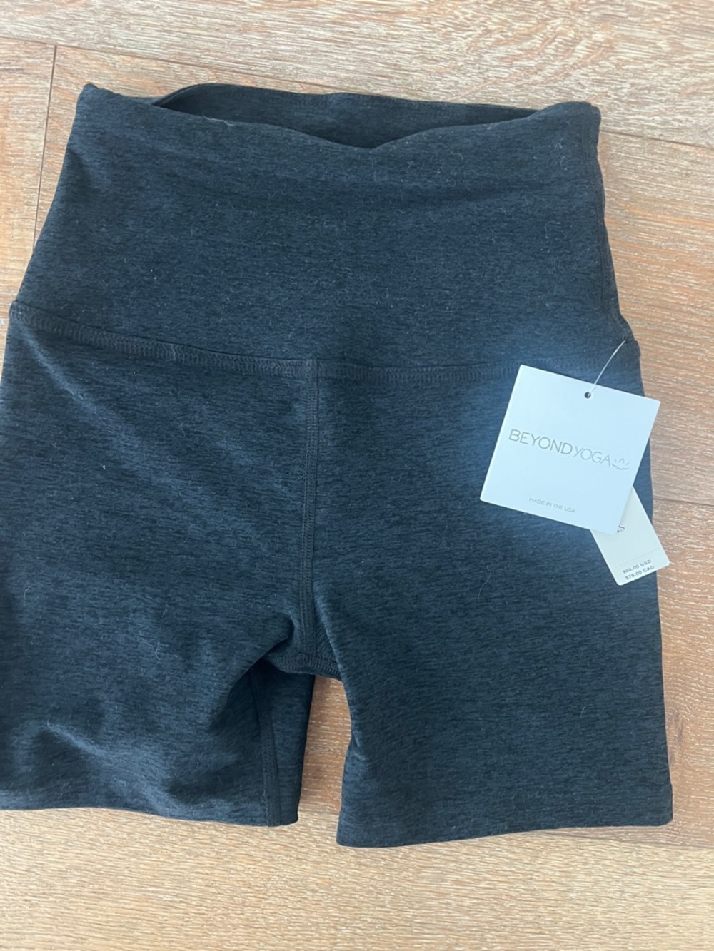 Beyond Yoga Black 5 inch High-Rise Bike Shorts